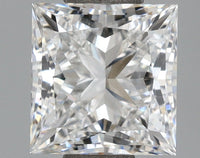 Latest E Color VVS2 Clarity 1.15 CT Princess Shape Lab grown Diamond For Someone Special Ring