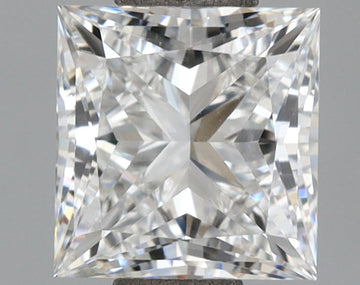 Latest E Color VVS2 Clarity 1.15 CT Princess Shape Lab grown Diamond For Someone Special Ring