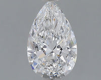 Hot Selling 1.08 CT Pear Shape D Color VS1 Clarity Moissanite Diamond For Custom Ring