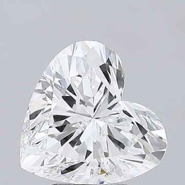Stunning 3.03 CT Heart Shape E Color VVS2 Clarity Moissanite Diamond For Birthday Ring