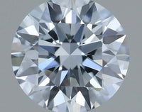 Bright choice 0.30 CT Round Shape Fancy Light Blue Color VVS2 Clarity Lab Grown Diamond For Early Sky