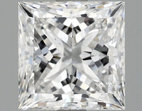 Bright 2.05 CT Princess Shape D Color VS2 Clarity Lab Grown Diamond For Final Drift