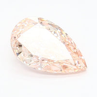 Dazzling 1.55 CT Pear Shape Fancy Intense Pink  Color VS1 Clarity Lab Grown Diamond For Far Echo