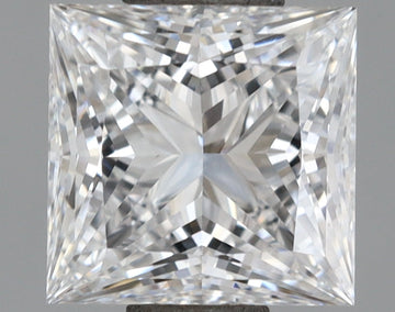 Bright 1.11 CT Princess Shape D Color VVS2 Clarity Lab grown Diamond For Engagement Ring