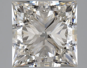 Classic 3.96 CT Princess Shape I Color VVS2 Clarity Moissanite Diamond For Surprise Ring