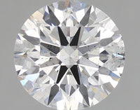 Bright 1.13 CT Round Shape F Color SI1 Clarity Lab Grown Diamond For the White Petals