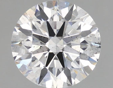 Bright 1.13 CT Round Shape F Color SI1 Clarity Lab Grown Diamond For the White Petals