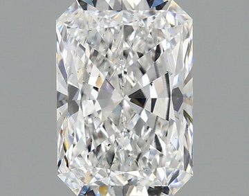 Shiny 1.58 CT Radiant Shape D Color SI1 Clarity Lab grown Diamond For Soft Return