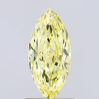 Latest 1.06 CT Marquise Shape Fancy Intense Yellow Color VVS2 Clarity Lab grown Diamond For Gift Ring
