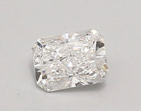 Bright 0.60 CT Radiant Shape E Color VVS1 Clarity Lab Grown Diamond For Lost Hours
