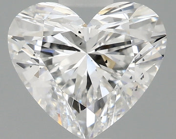 Experience Luxury 1.34 CT Heart Shape D Color SI1 Clarity Moissanite Diamond For Engagement Ring