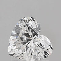 Sparkling VS1 Clarity 1.0 CT D Color Heart Shape Moissanite Diamond For Wedding Ring