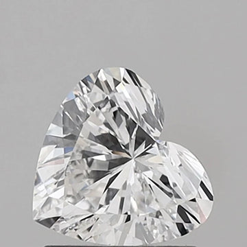Sparkling VS1 Clarity 1.0 CT D Color Heart Shape Moissanite Diamond For Wedding Ring