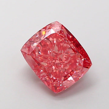 Top Quality 4.74 CT Antique Shape Fancy Vivid Pink Color VVS2 Clarity Moissanite Diamond For Anniversary Ring