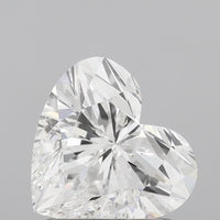 Bright Heart Shape E Color 1.21 CT VS1 Clarity Moissanite Diamond For Cocktail Ring