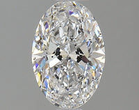 Fantastic SI1 Clarity 1.37 CT Oval Shape D Color Moissanite Diamond For Custom Ring