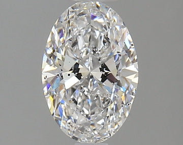 Fantastic SI1 Clarity 1.37 CT Oval Shape D Color Moissanite Diamond For Custom Ring