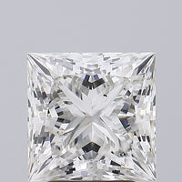 Luxury 3.51 CT Princess Shape H Color VS2 Clarity Moissanite Diamond For Party Ring