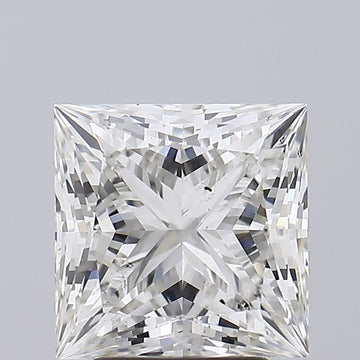 Luxury 3.51 CT Princess Shape H Color VS2 Clarity Moissanite Diamond For Party Ring