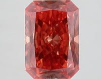 Fine 3.06 CT Radiant Shape Fancy Vivid Pink Color VVS2 Clarity Moissanite Diamond For Wedding Ring