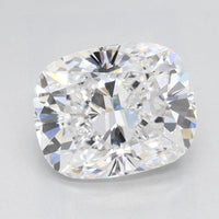 Experience 1.56 CT Cushion Shape D Color VVS1 Clarity Lab Grown Diamond For Pure Sound