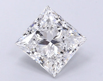 Classic VS1 Clarity 1.20 CT Princess Shape E Color Lab grown Diamond For Cocktail Ring