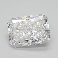Classic 0.61 CT Radiant Shape E Color VVS1 Clarity Lab Grown Diamond For Lost Hours