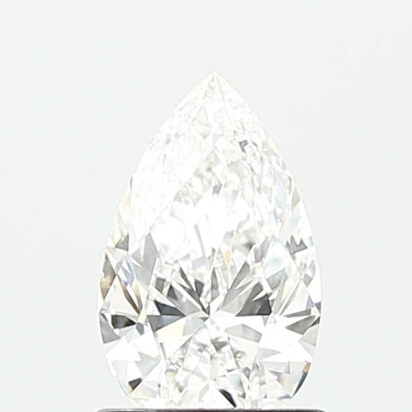 Dazzling 1.01 CT Pear Shape E Color VVS1 Clarity Moissanite Diamond For Past Blue
