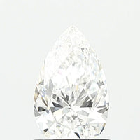 Dazzling 1.01 CT Pear Shape E Color VVS1 Clarity Moissanite Diamond For Past Blue