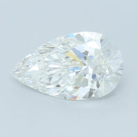 Luxury 3.07 CT Pear Shape F Color VS1 Clarity Lab Grown Diamond For Her Gaze
