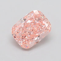 Classic Cushion Shape 1.33 CT Fancy Intense Pink Color VS1 Clarity Moissanite Diamond For Surprise Ring