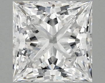 Luxury 2.07 CT Princess Shape D Color VS2 Clarity Lab Grown Diamond For After Light