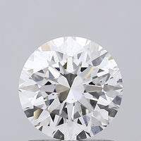Elegant 1.21 CT Round Shape F Color SI1 Clarity Lab Grown Diamond For the Clear Path