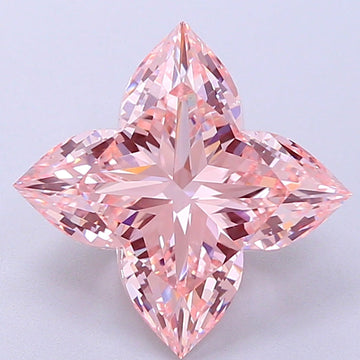 Ultimate 4.54 CT Antique Shape Fancy Intense Pink Color VVS2 Clarity Lab Grown Diamond For Someone Special Ring