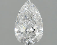 Elegant 1.36 CT Pear Shape D Color SI1 Clarity Lab Grown Diamond For the She Knows
