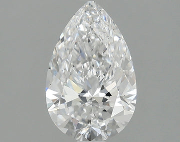 Elegant 1.36 CT Pear Shape D Color SI1 Clarity Lab Grown Diamond For the She Knows