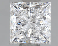 Elegant 1.12 CT Princess Shape D Color VVS2 Clarity Lab grown Diamond For Gift Ring