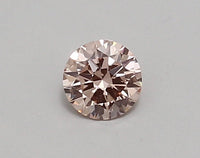 Elegant choice 0.31 CT Round Shape Fancy Intense Pink Color VVS2 Clarity Lab Grown Diamond For Sweet Wait