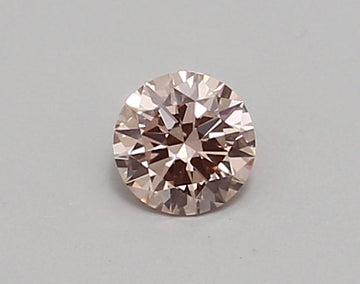 Elegant choice 0.31 CT Round Shape Fancy Intense Pink Color VVS2 Clarity Lab Grown Diamond For Sweet Wait
