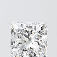 Premium 3.08 CT Princess Shape G Color VVS2 Clarity Moissanite Diamond For Anniversary Ring