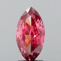 Latest Of 2.05 CT Marquise Shape Fancy Vivid Pink Color VS2 Clarity Lab Grown Diamond For New Light