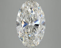 Elegant 6.07 CT Oval Shape G Color VS2 Clarity Moissanite Diamond For Custom Ring
