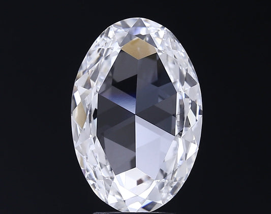 Experience Of Beauty 3.51 CT Rose Cut Shape E Color VVS2 Clarity Moissanite Diamond For Cocktail Ring