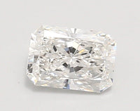 Great 0.96 CT Radiant Shape E Color SI1 Clarity Lab grown Diamond For Held Breath