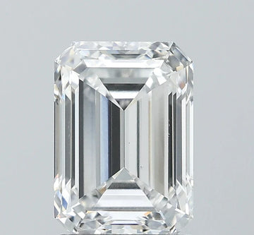 Fine Of 2.02 CT Emerald Shape D Color VS1 Clarity Moissanite Diamond For True Grace