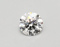 Minimalist 0.34 CT Round Shape D Color SI1 Clarity Lab Grown Diamond For the New Quiet