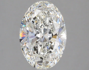 Great 2.20 CT Oval Shape G Color SI1 Clarity Lab grown Diamond For Anniversary Ring