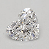 Great Of 0.95 CT Heart Shape D Color VS1 Clarity Lab Grown Diamond For Custom Style