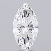 Classic 4.05 CT Marquise Shape D Color SI1 Clarity Lab grown Diamond For Quiet Hope