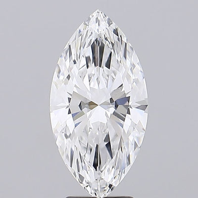 4.05 Ct Marquise Cut Lab Grown Diamond - D Color, SI1 Clarity